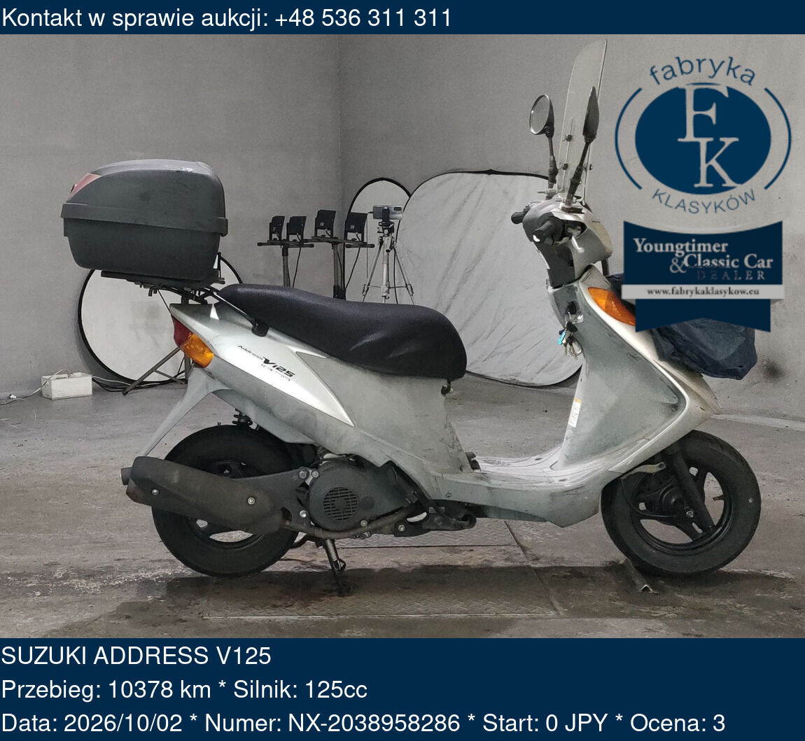 SUZUKI ADDRESS V125  - zdjęcie 2