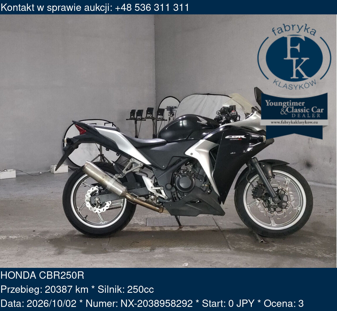 HONDA CBR250R  - zdjęcie 2