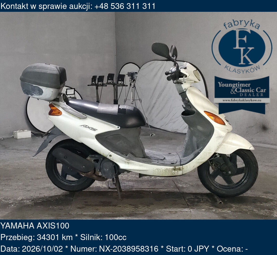 YAMAHA AXIS100 - zdjęcie 2