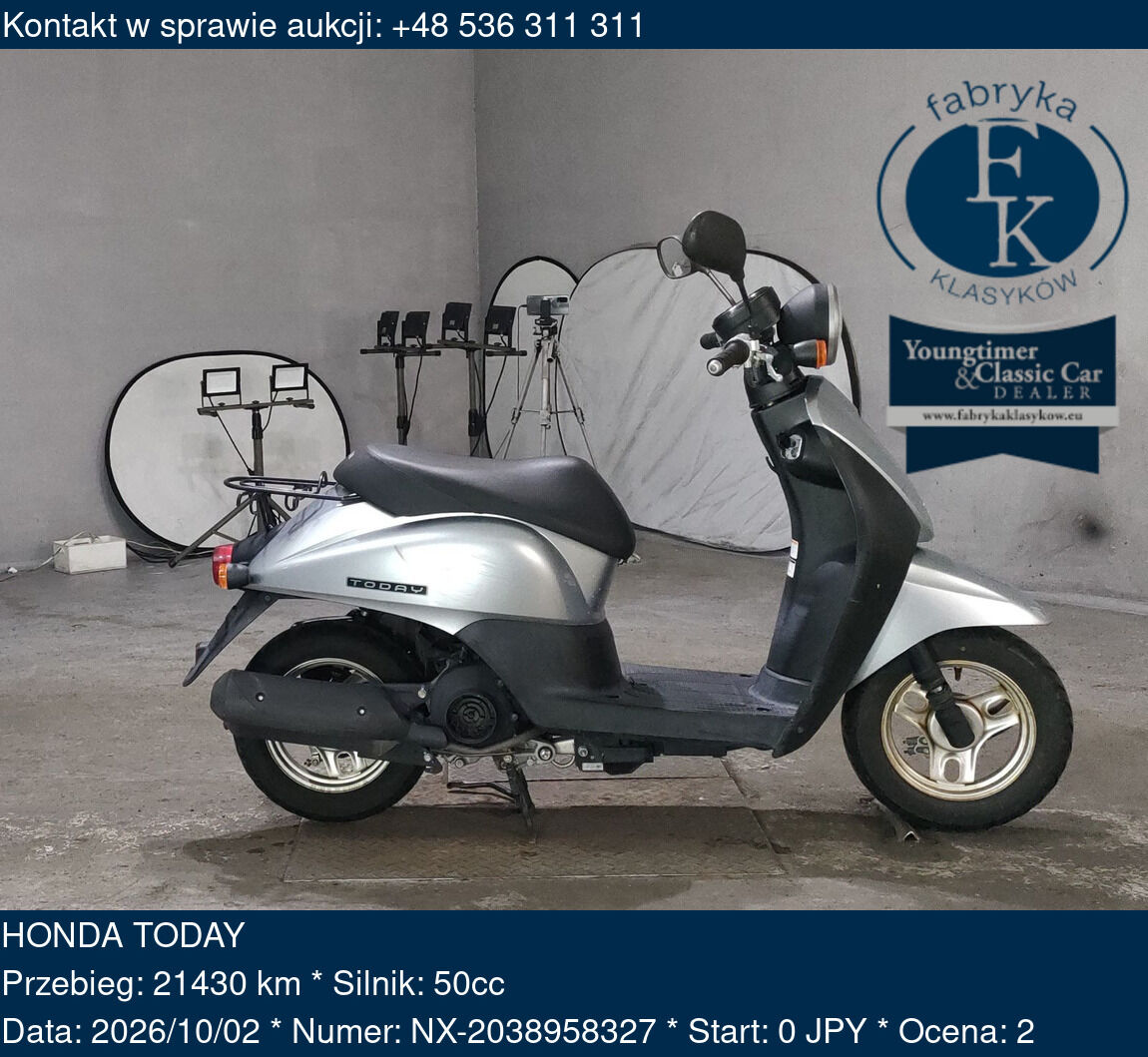 HONDA TODAY  - zdjęcie 2
