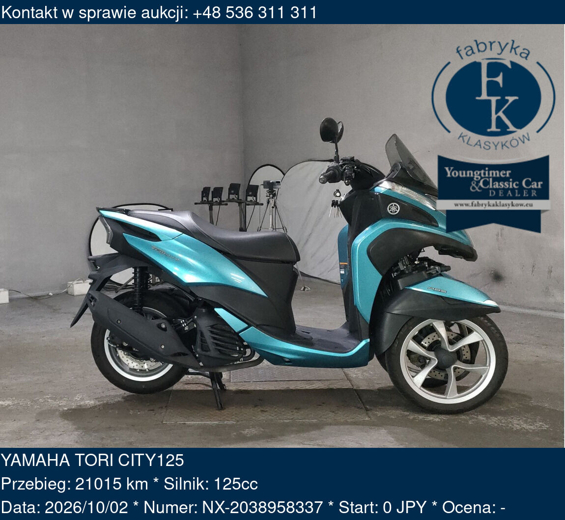 YAMAHA TORI CITY125  - zdjęcie 2