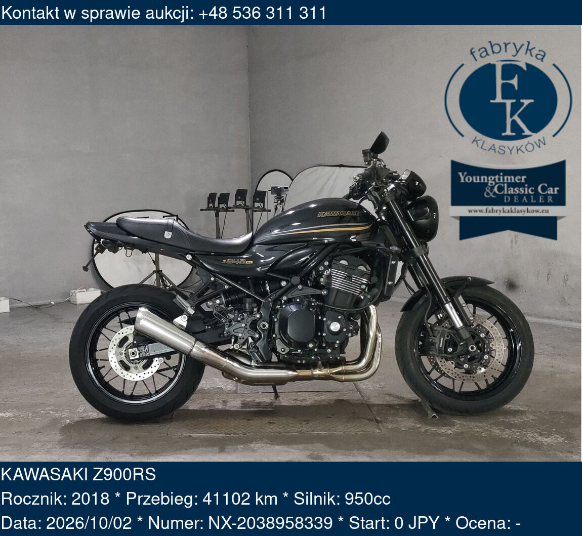 KAWASAKI Z900RS 2018 - zdjęcie 2