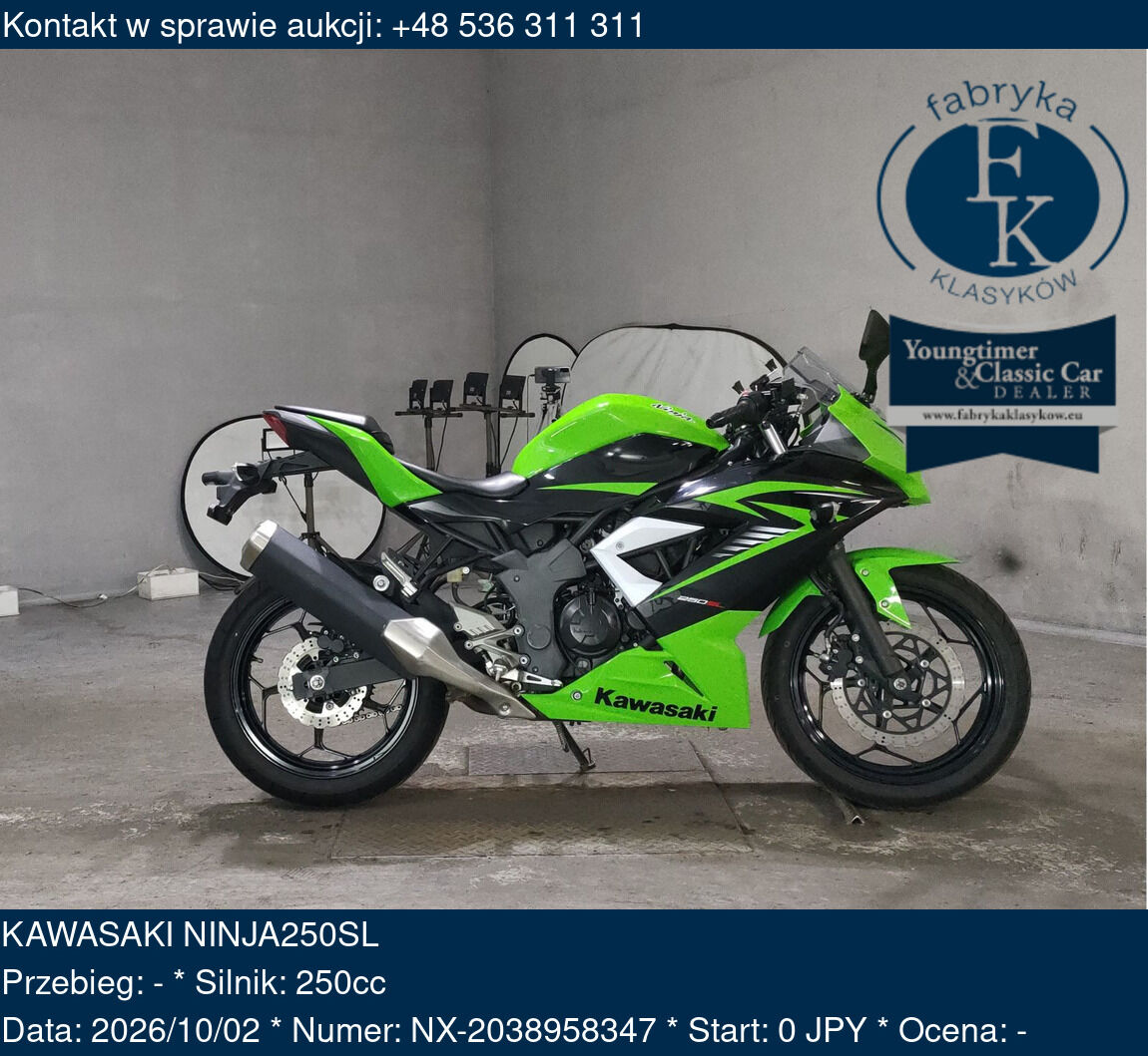 KAWASAKI NINJA250SL  - zdjęcie 2