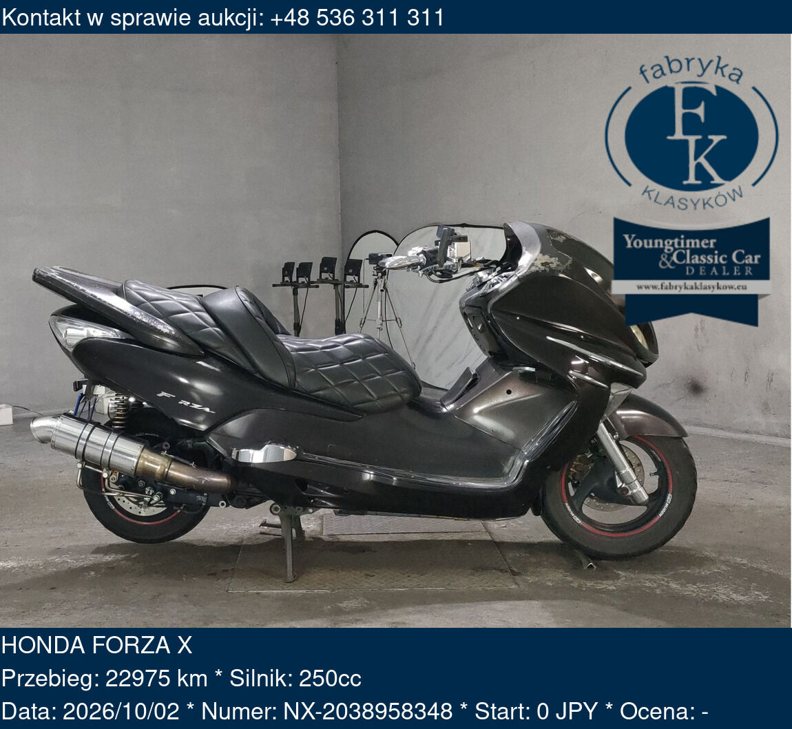 HONDA FORZA X  - zdjęcie 2