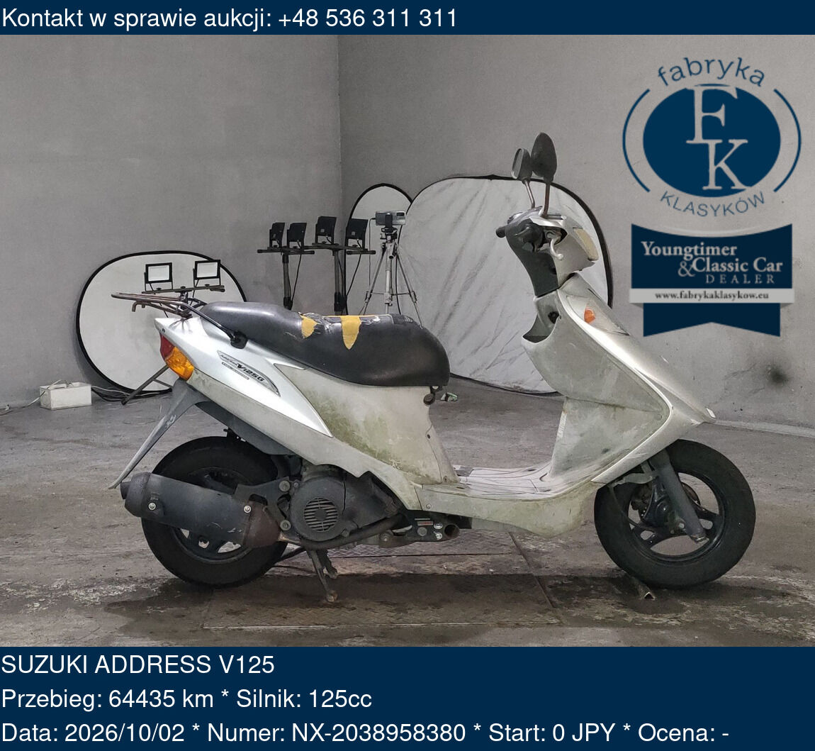 SUZUKI ADDRESS V125  - zdjęcie 2