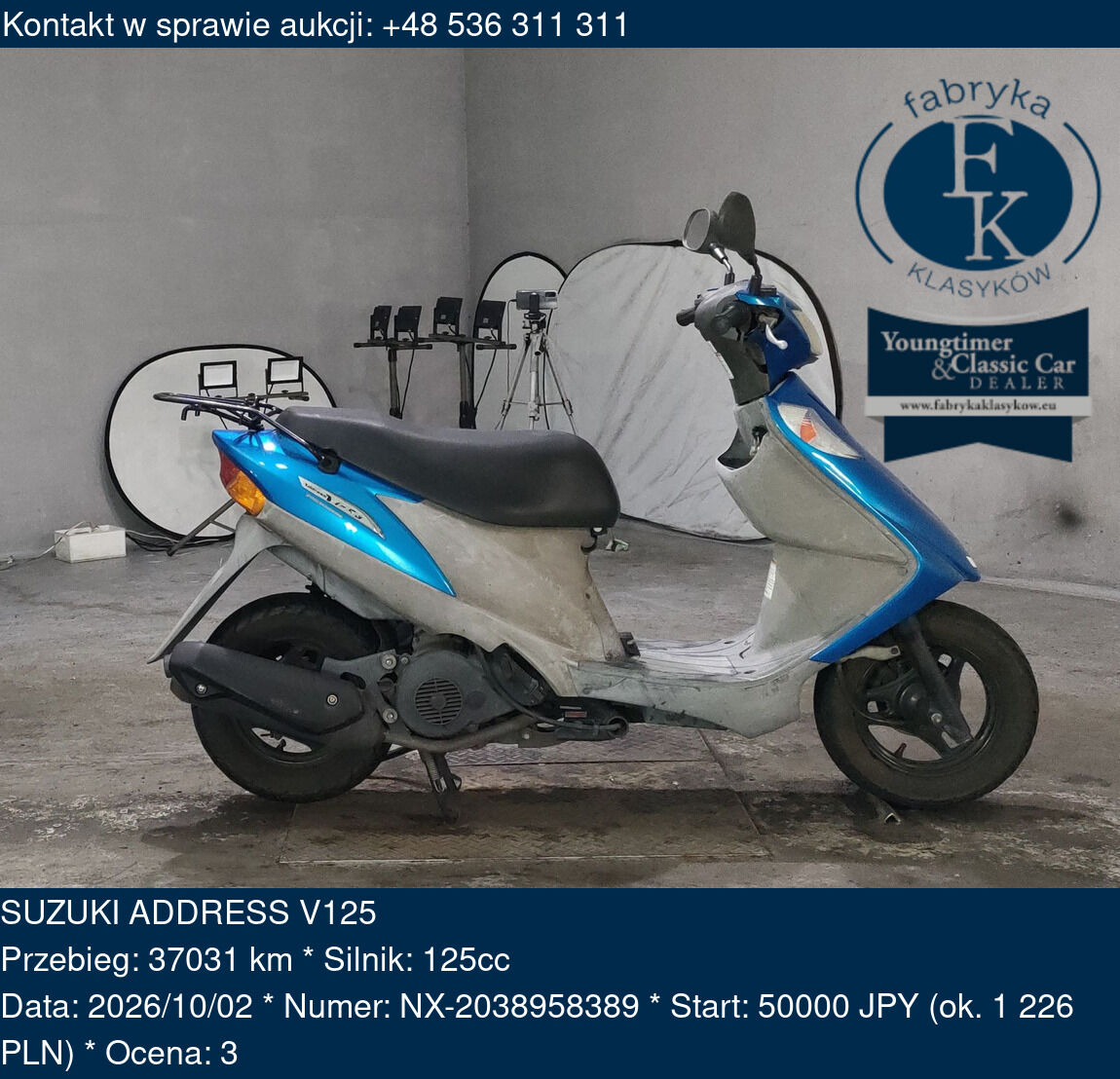 SUZUKI ADDRESS V125  - zdjęcie 2