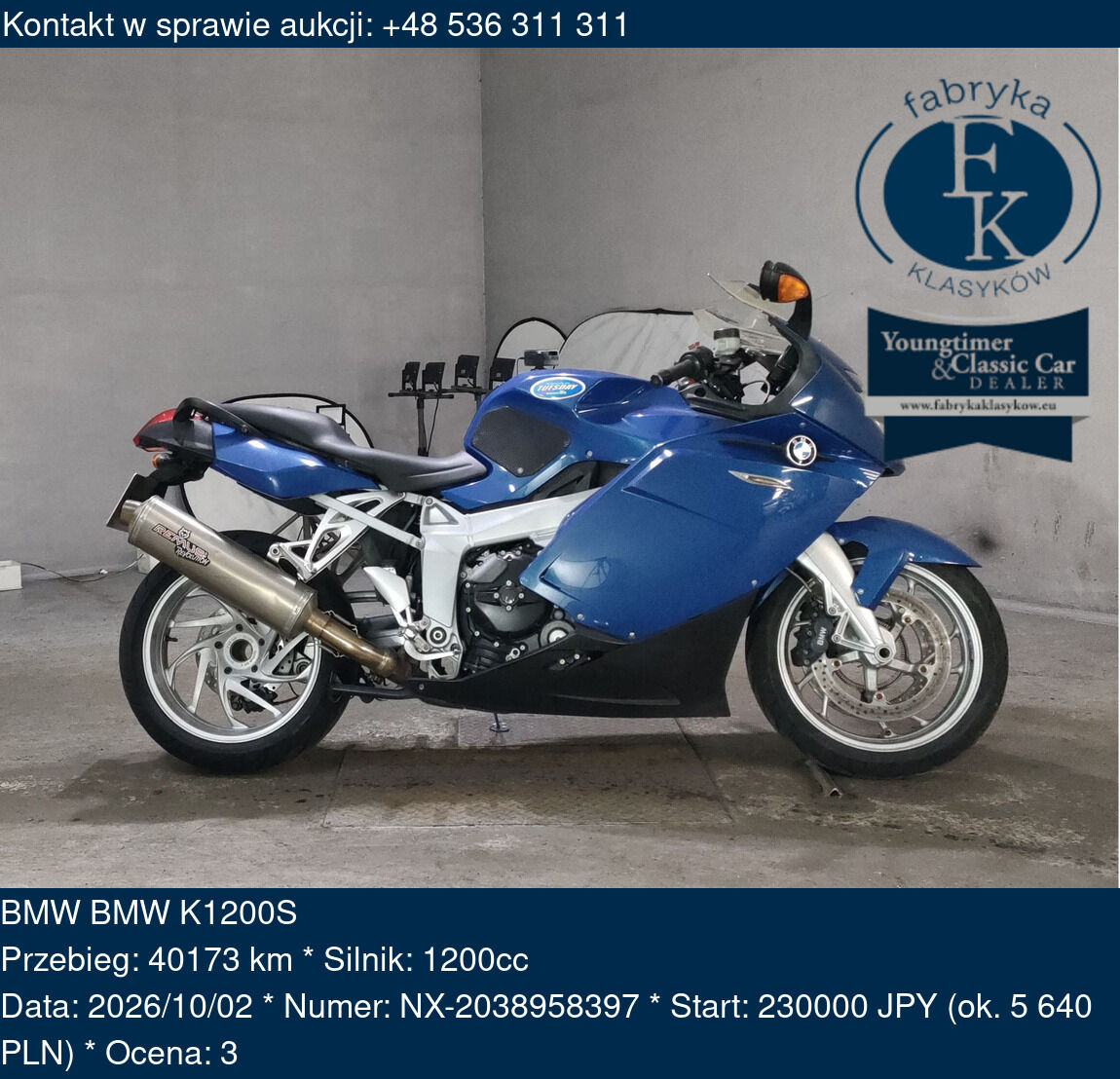 BMW BMW K1200S  - zdjęcie 2