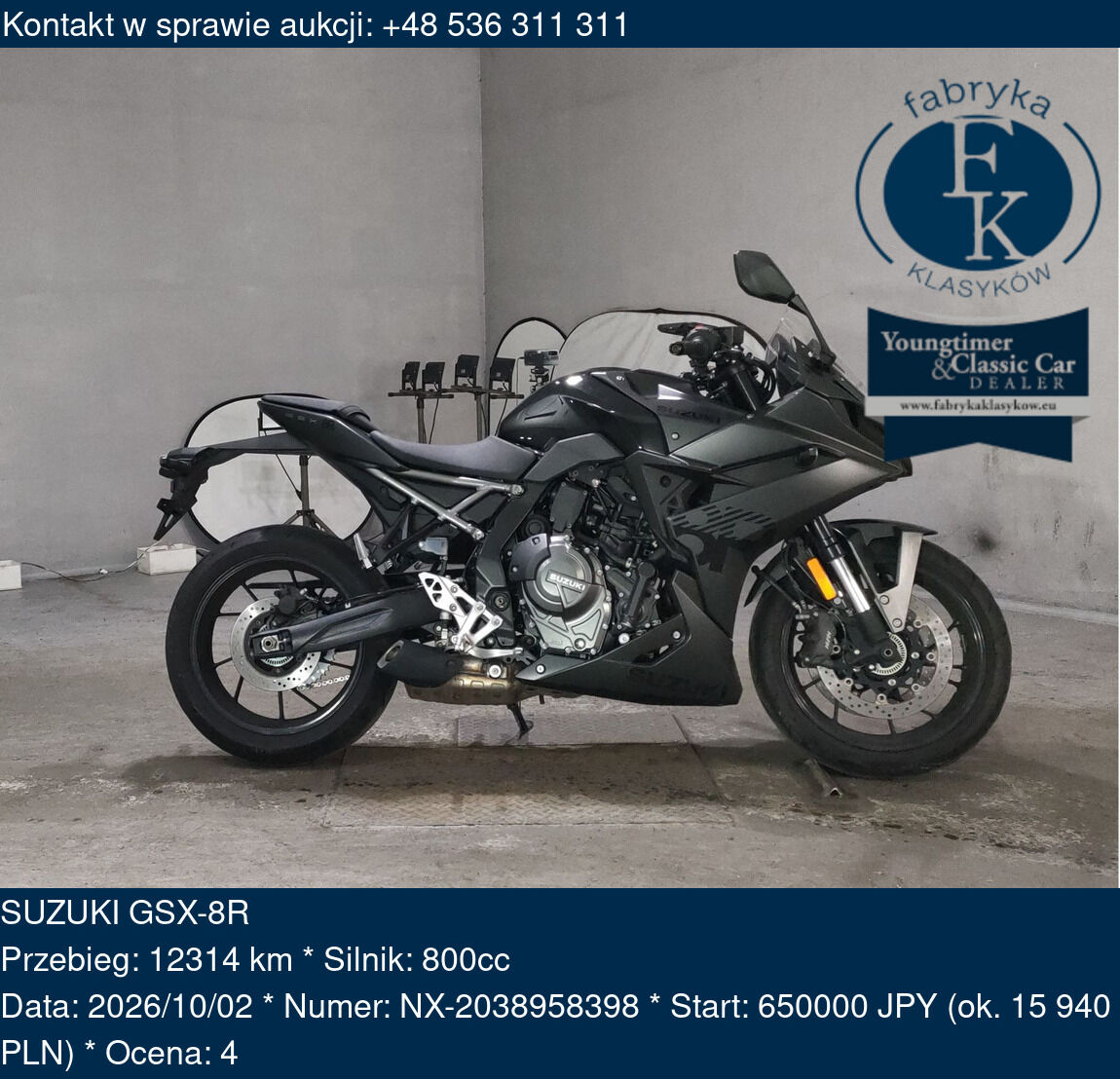 SUZUKI GSX-8R  - zdjęcie 2