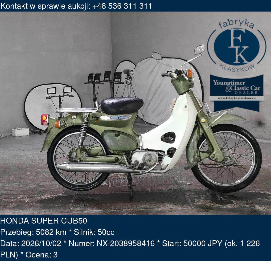 HONDA SUPER CUB50 - zdjęcie 2
