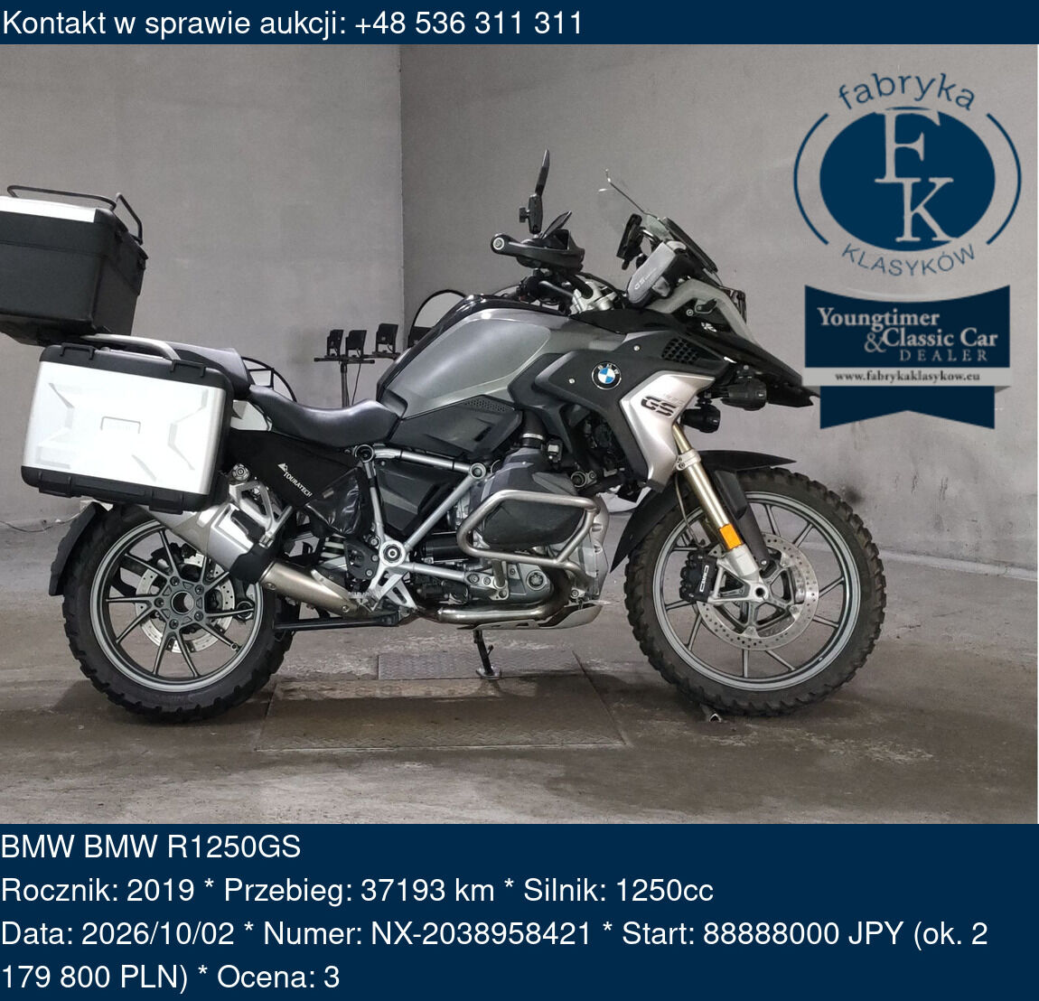 BMW BMW R1250GS 2019 - zdjęcie 2