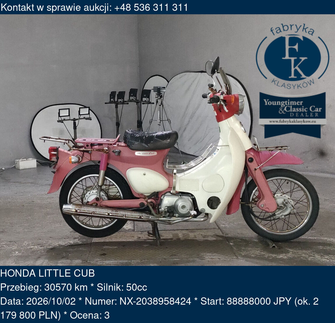 HONDA LITTLE CUB  - zdjęcie 2
