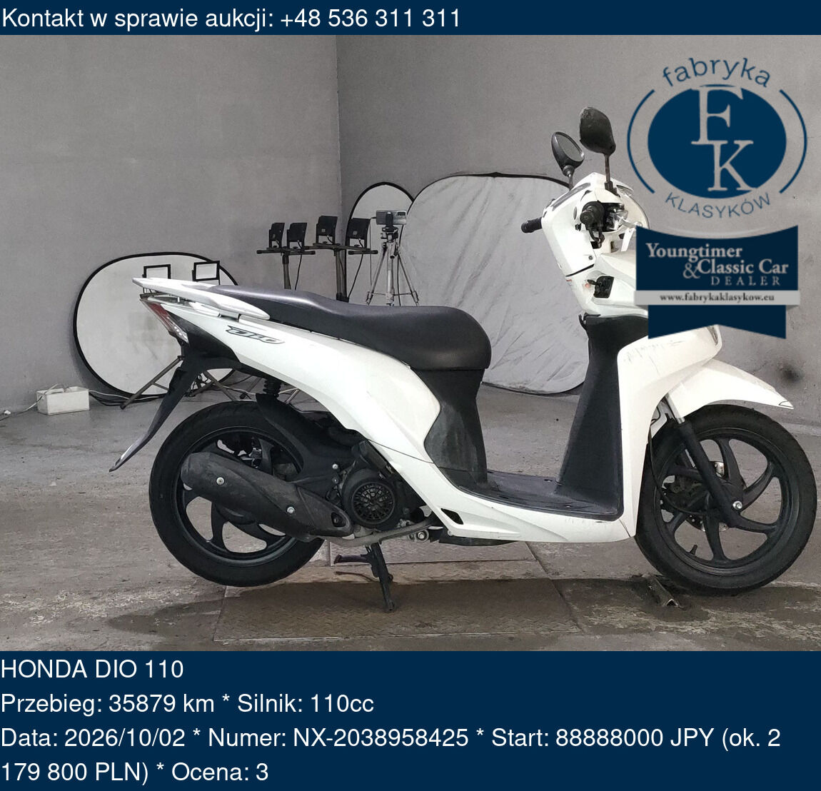 HONDA DIO 110  - zdjęcie 2