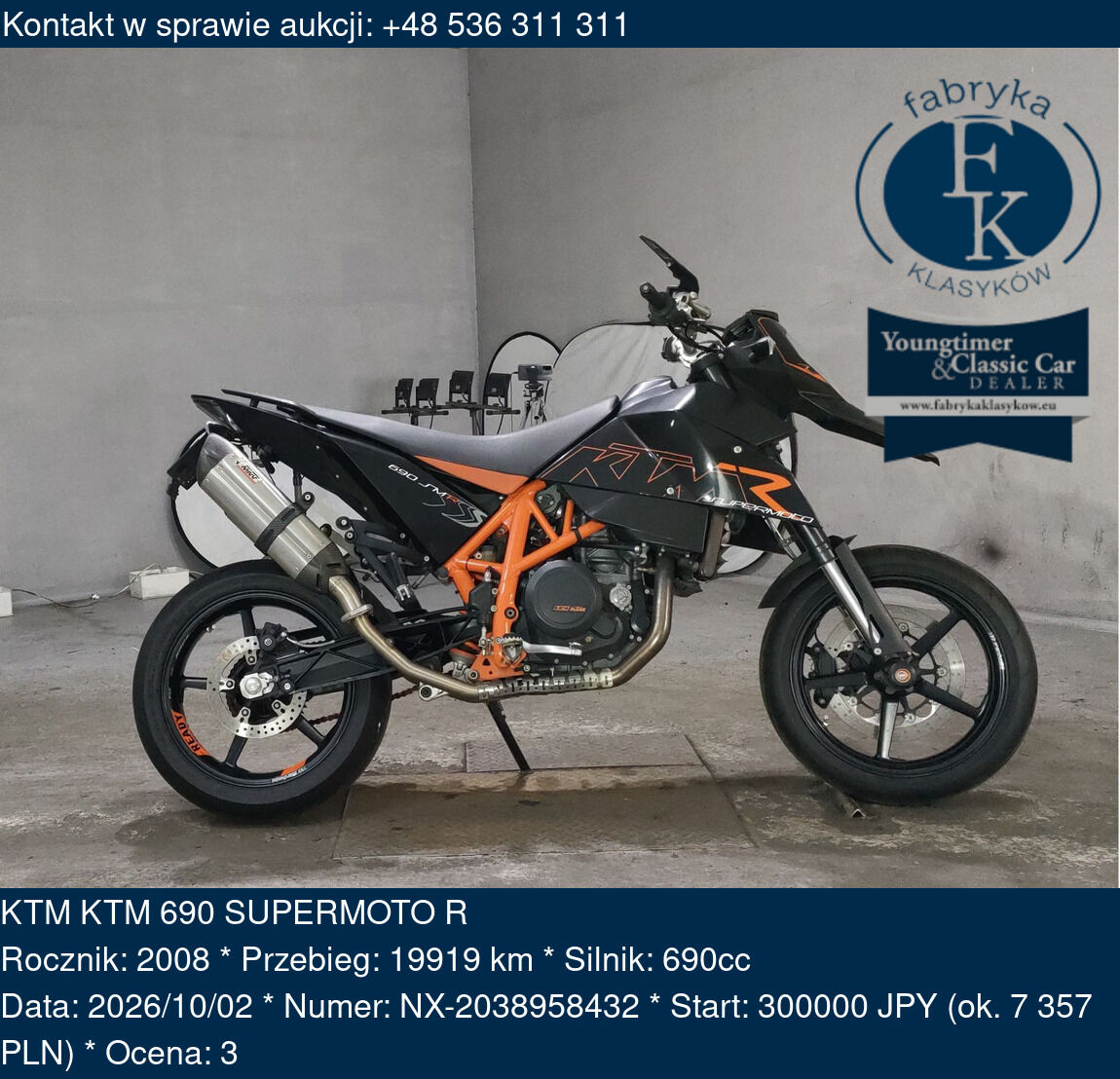 KTM KTM 690 SUPERMOTO R 2008 - zdjęcie 2