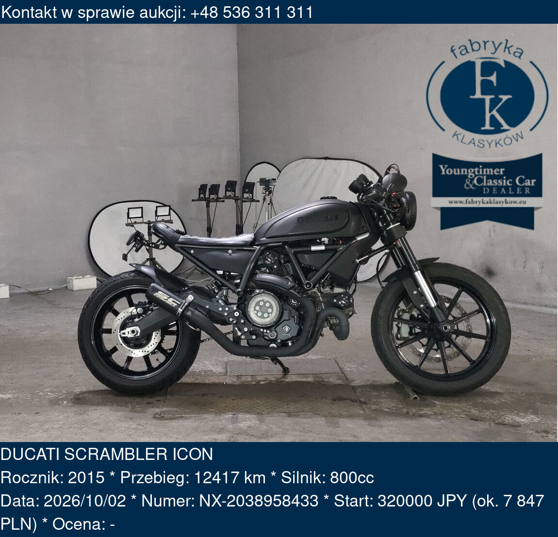 DUCATI SCRAMBLER ICON 2015 - zdjęcie 2