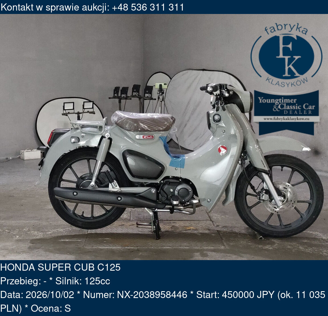 HONDA SUPER CUB C125  - zdjęcie 2