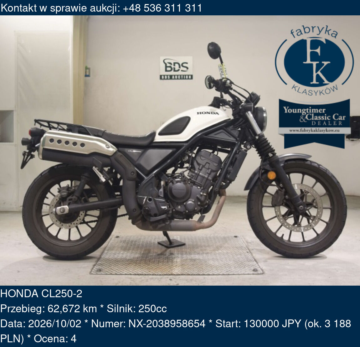 HONDA CL250-2  - zdjęcie 2