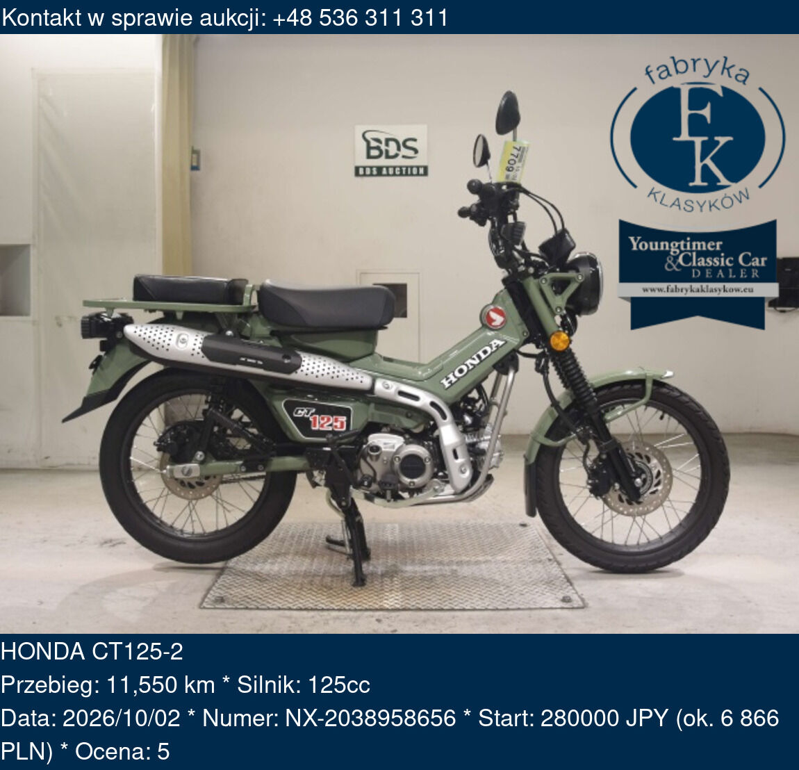 HONDA CT125-2  - zdjęcie 2