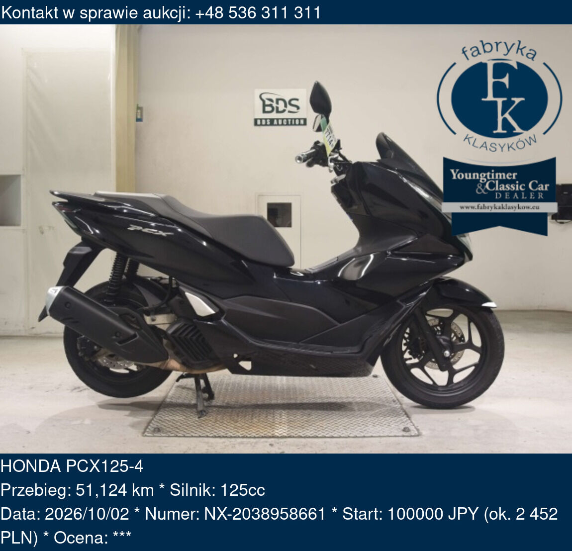 HONDA PCX125-4  - zdjęcie 2