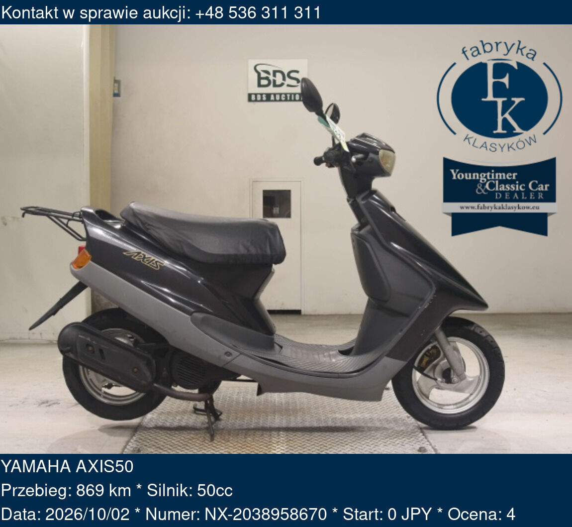 YAMAHA AXIS50  - zdjęcie 2