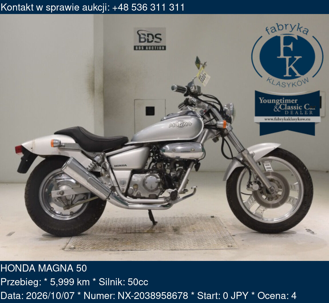 HONDA MAGNA 50  - zdjęcie 2