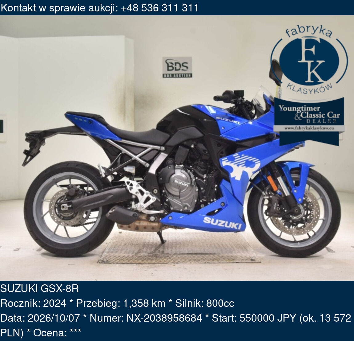 SUZUKI GSX-8R 2024 - zdjęcie 2