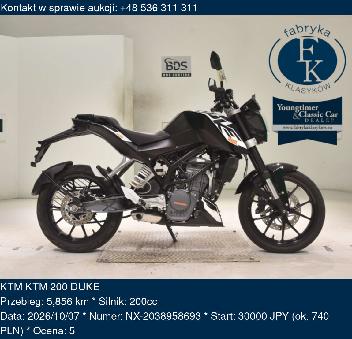 KTM KTM 200 DUKE  - zdjęcie 2