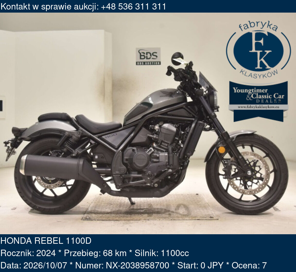 HONDA REBEL 1100D 2024 - zdjęcie 2