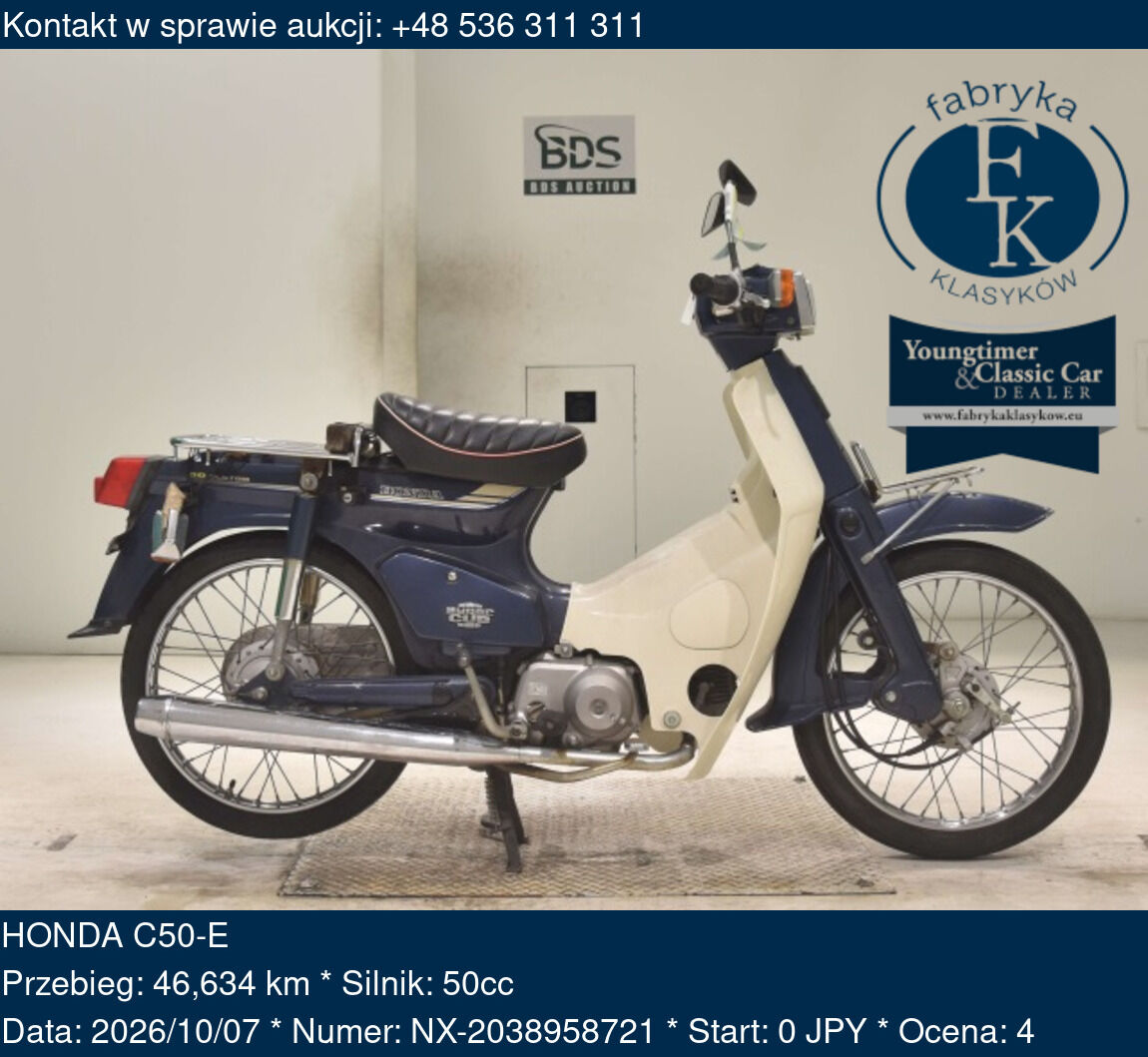HONDA C50-E  - zdjęcie 2