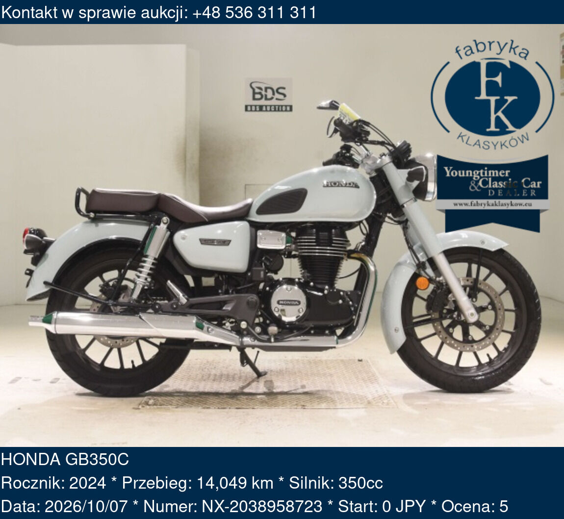 HONDA GB350C 2024 - zdjęcie 2