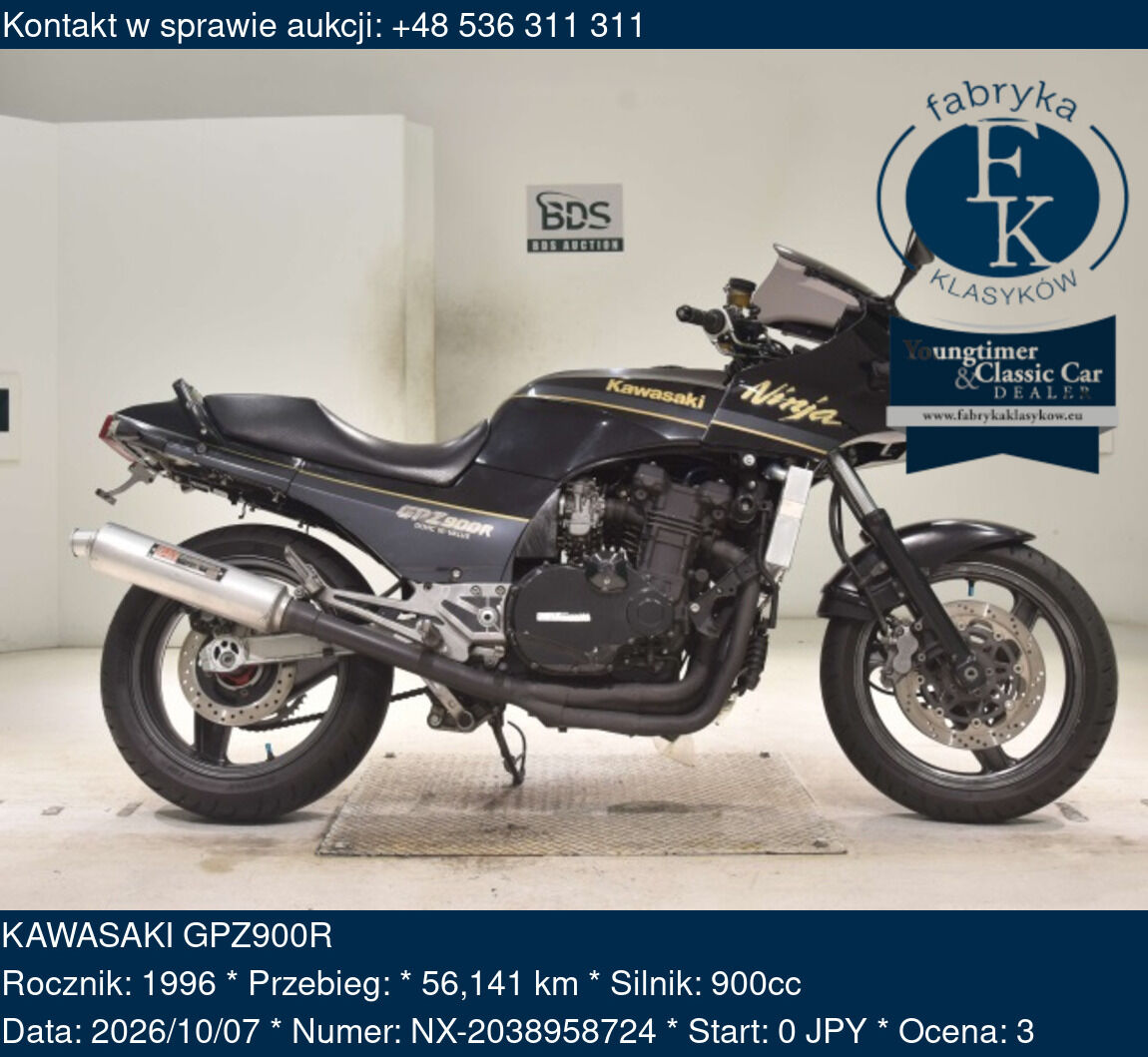 KAWASAKI GPZ900R 1996 - zdjęcie 2