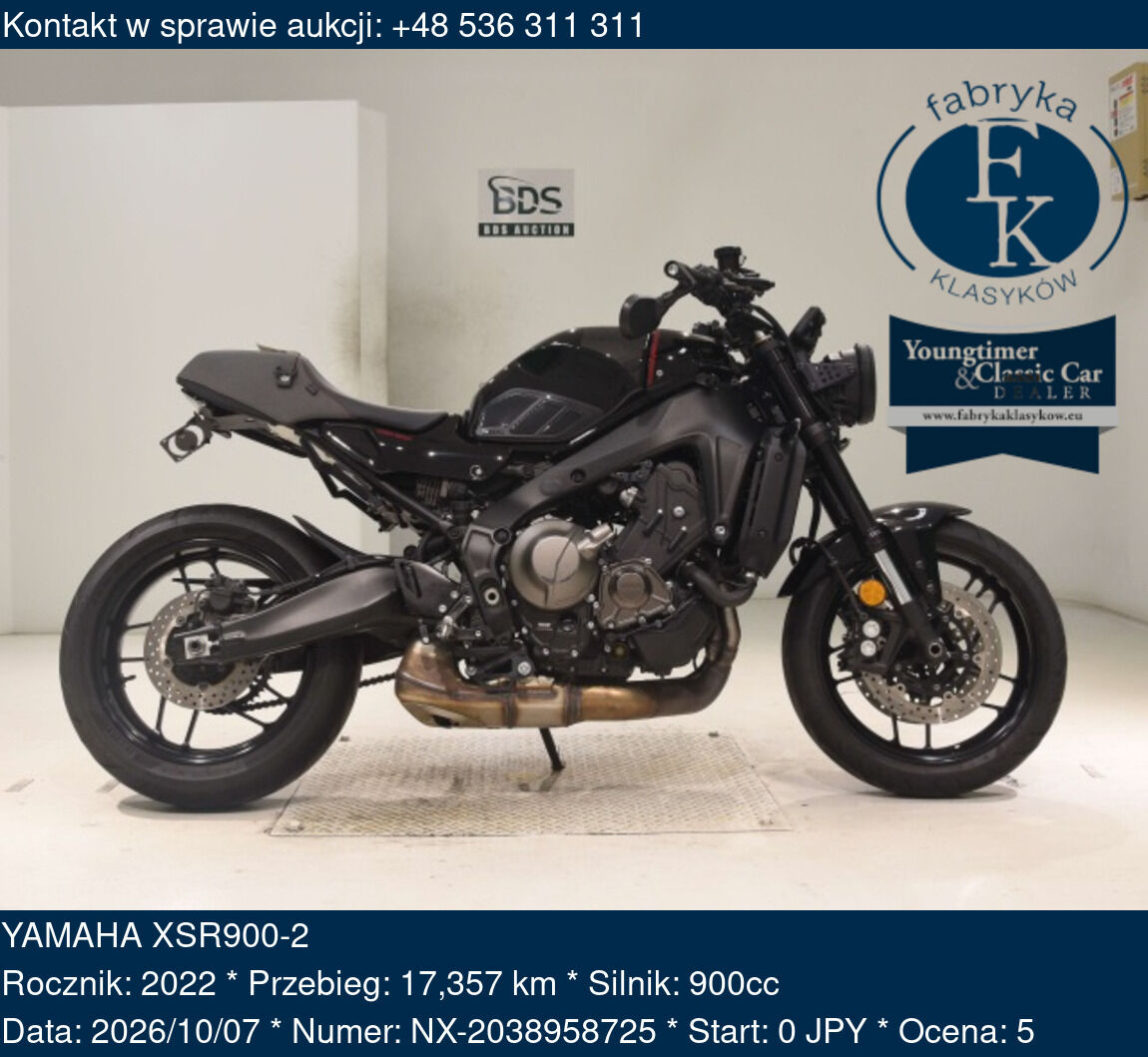 YAMAHA XSR900-2 2022 - zdjęcie 2