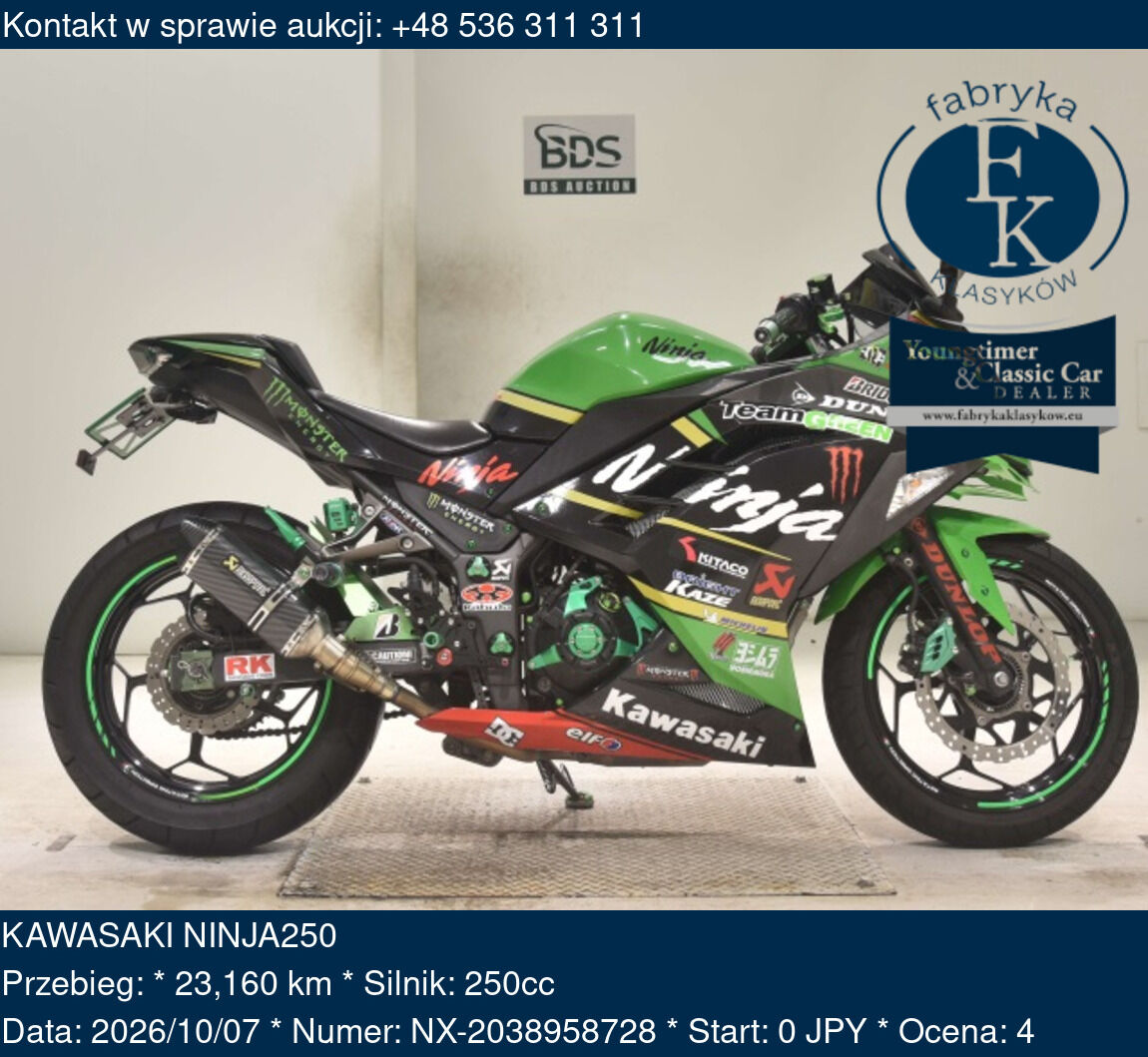 KAWASAKI NINJA250  - zdjęcie 2