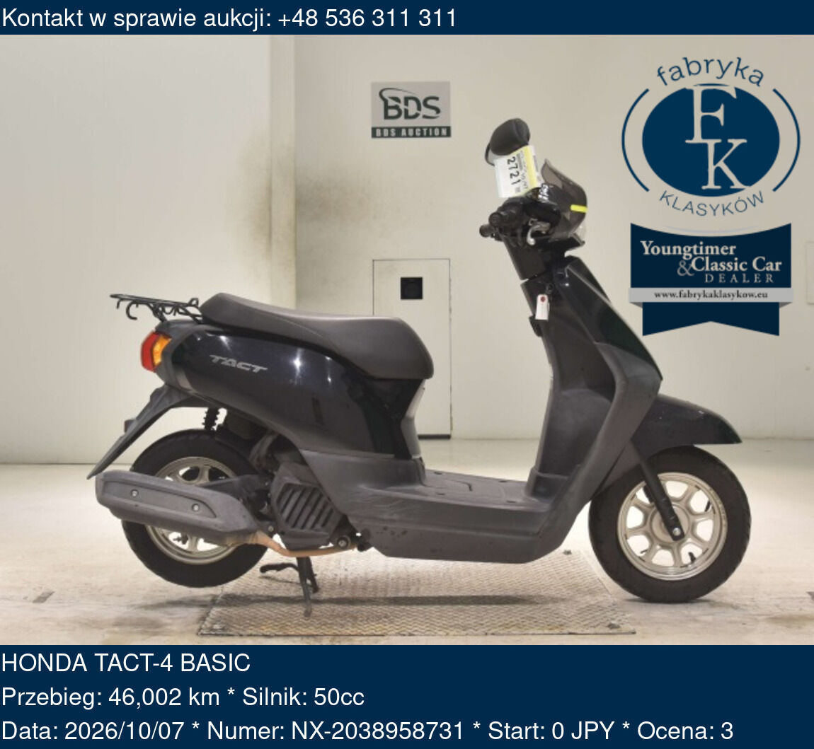 HONDA TACT-4 BASIC - zdjęcie 2
