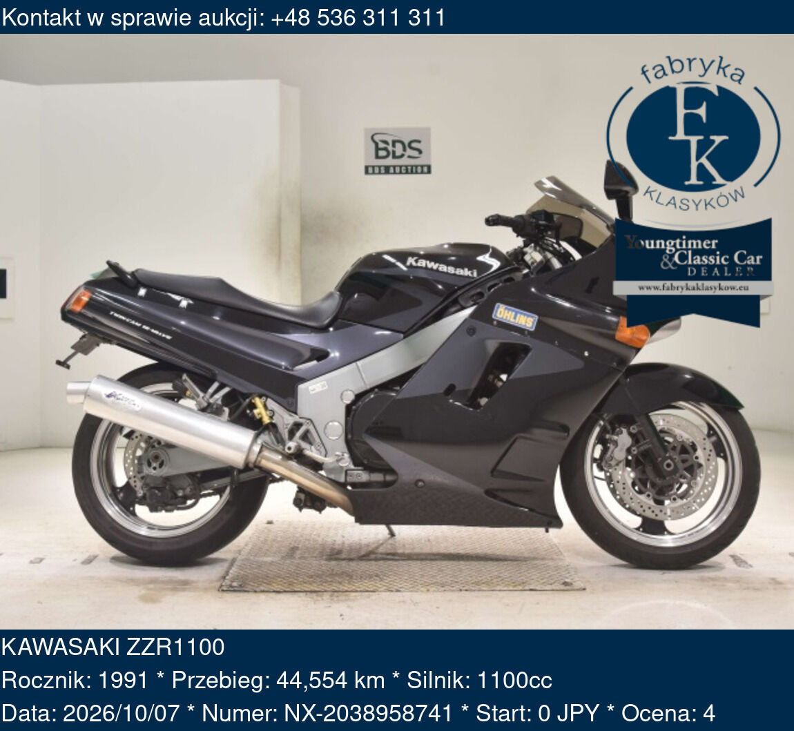 KAWASAKI ZZR1100 1991 - zdjęcie 2