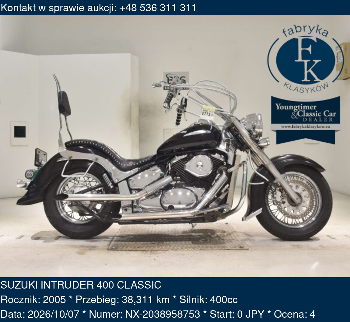SUZUKI INTRUDER 400 CLASSIC 2005 - zdjęcie 2