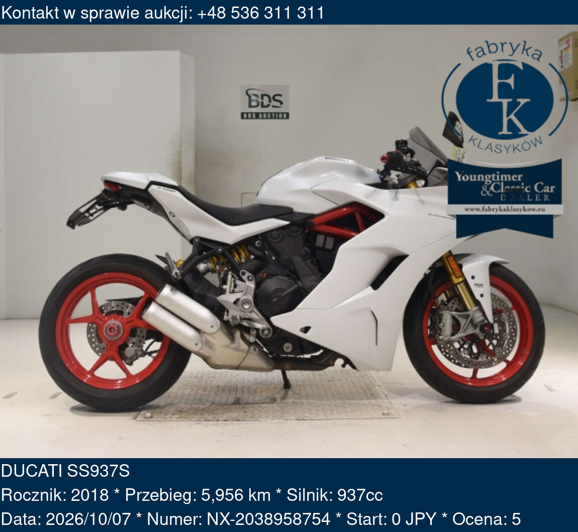 DUCATI SS937S 2018 - zdjęcie 2