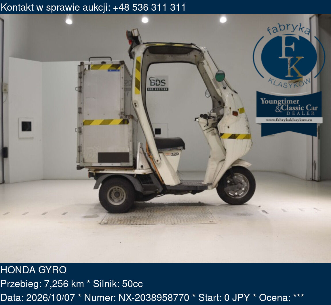 HONDA GYRO  - zdjęcie 2