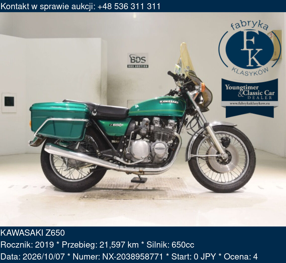 KAWASAKI Z650 2019 - zdjęcie 2