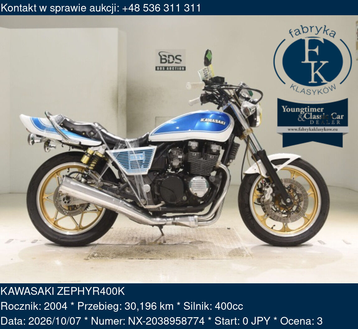 KAWASAKI ZEPHYR400K 2004 - zdjęcie 2