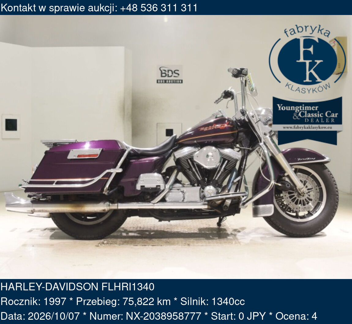 HARLEY-DAVIDSON FLHRI1340 1997 - zdjęcie 2