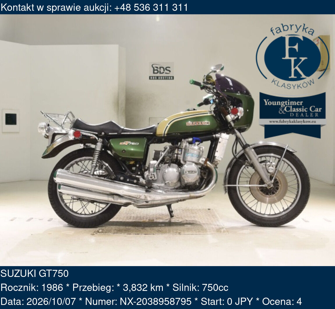SUZUKI GT750 1986 - zdjęcie 2