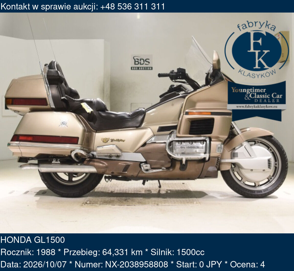 HONDA GL1500 1988 - zdjęcie 2