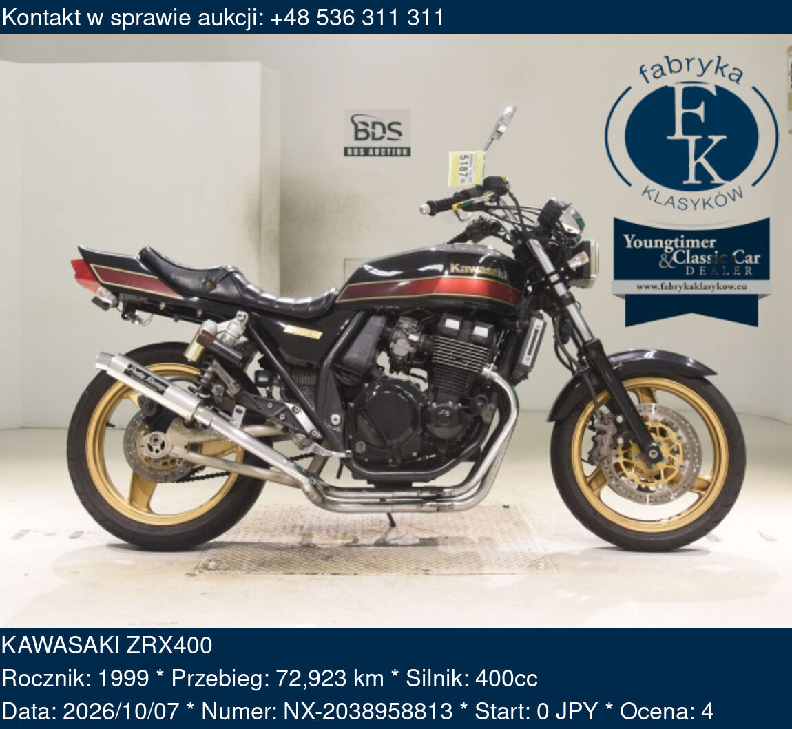 KAWASAKI ZRX400 1999 - zdjęcie 2