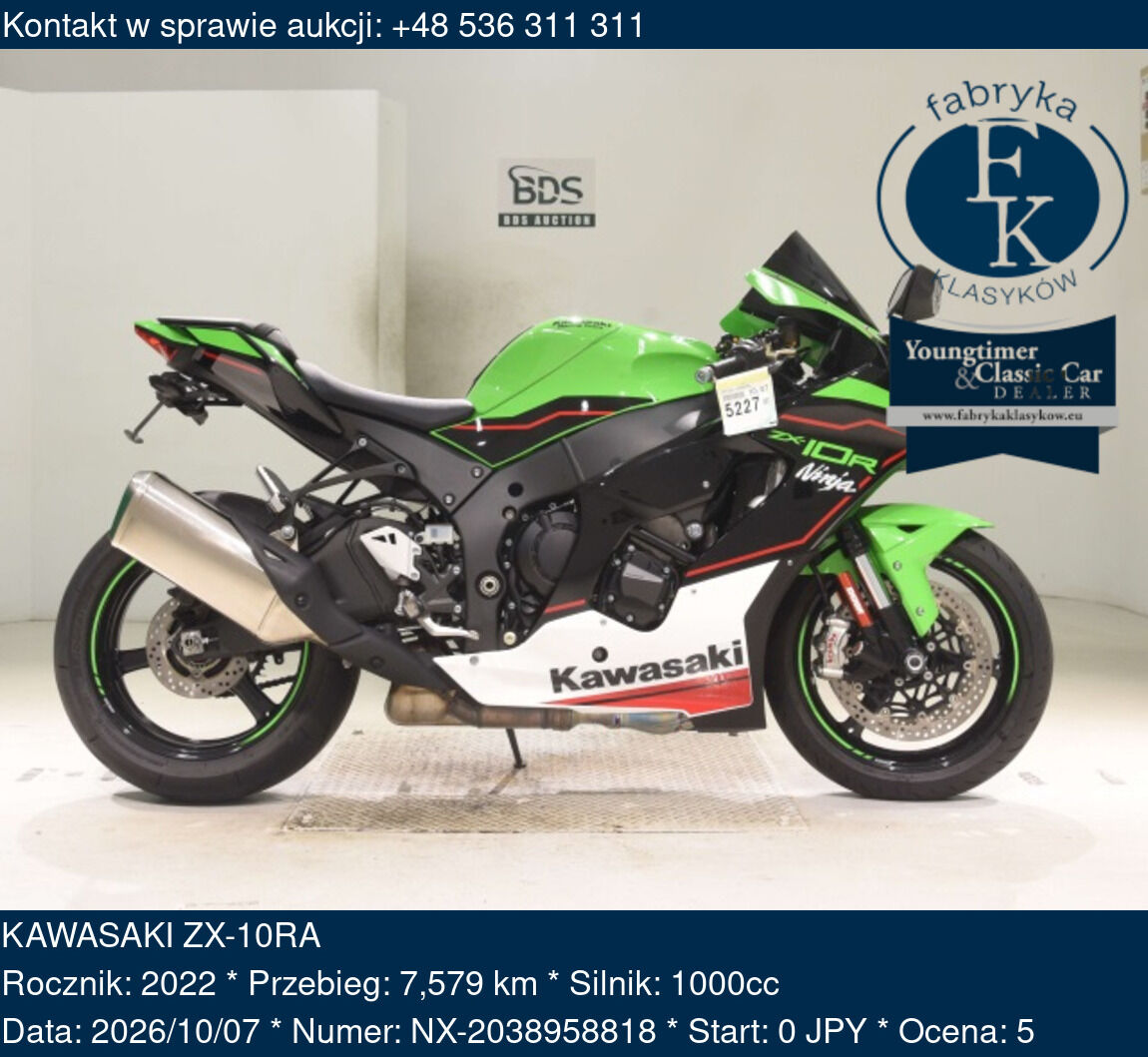 KAWASAKI ZX-10RA 2022 - zdjęcie 2
