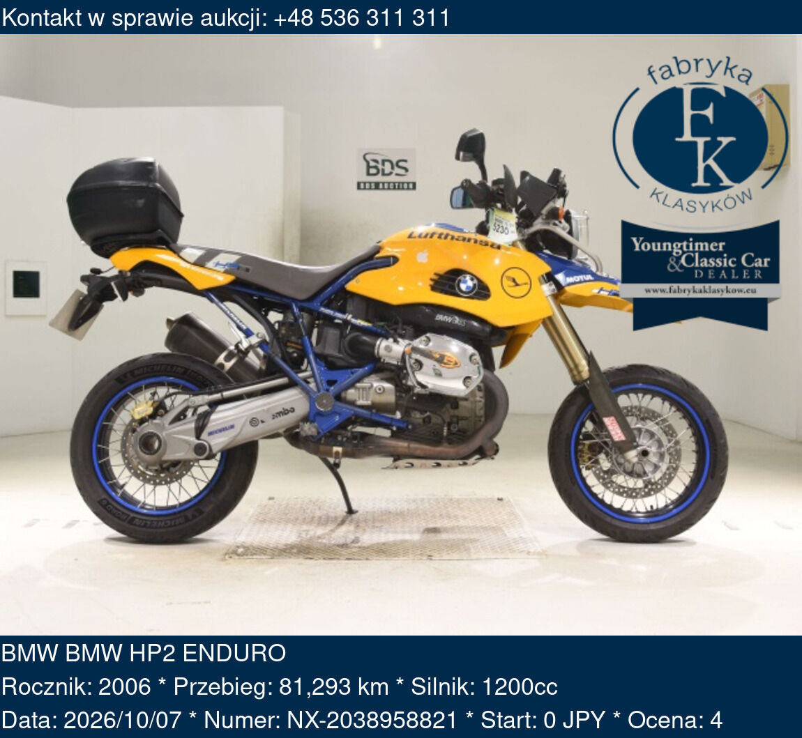 BMW BMW HP2 ENDURO 2006 - zdjęcie 2