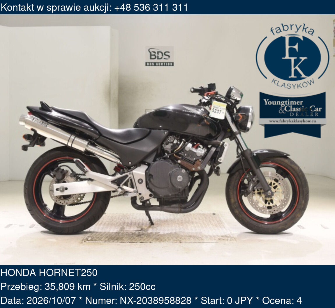 HONDA HORNET250 - zdjęcie 2