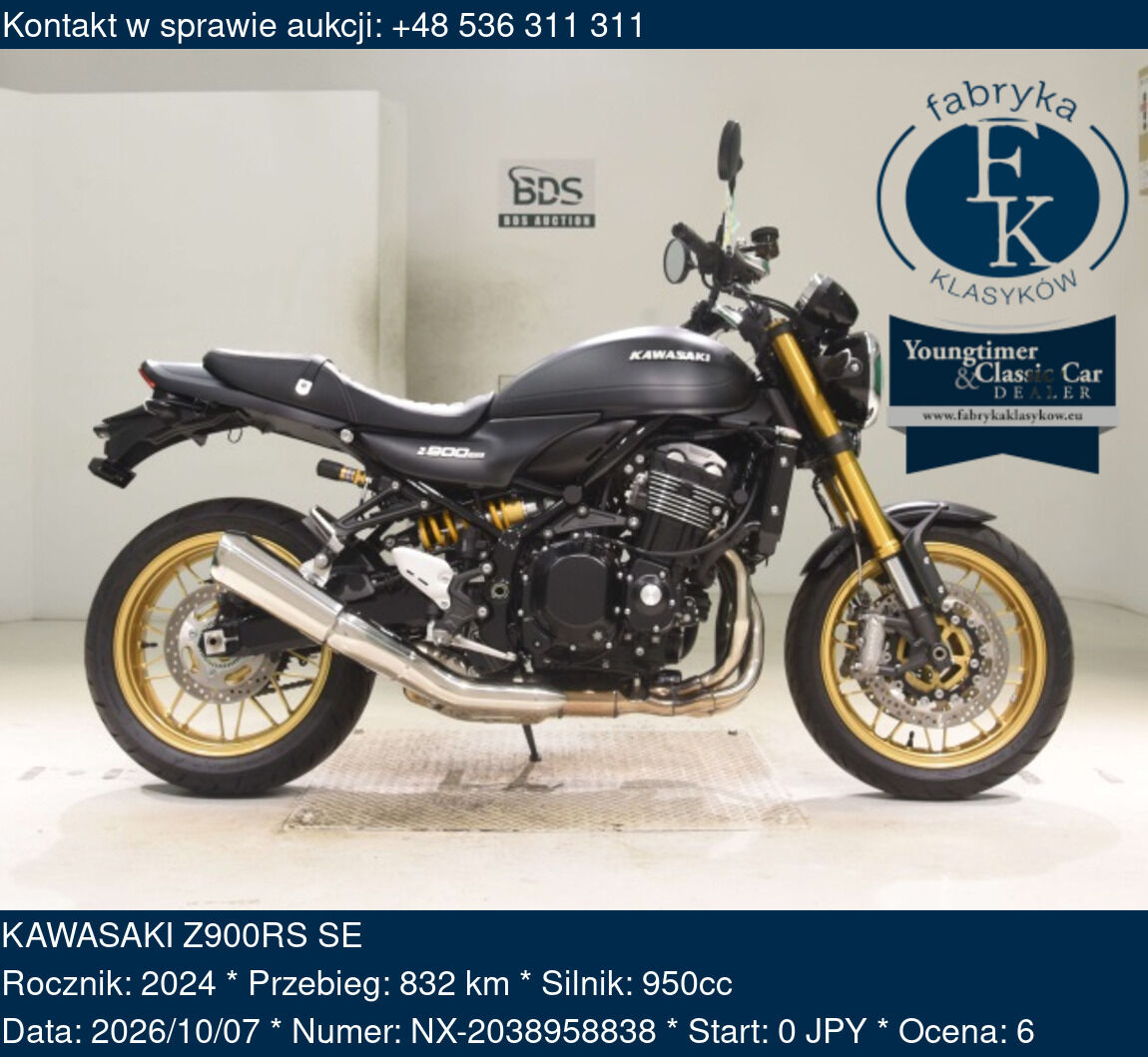 KAWASAKI Z900RS SE 2024 - zdjęcie 2