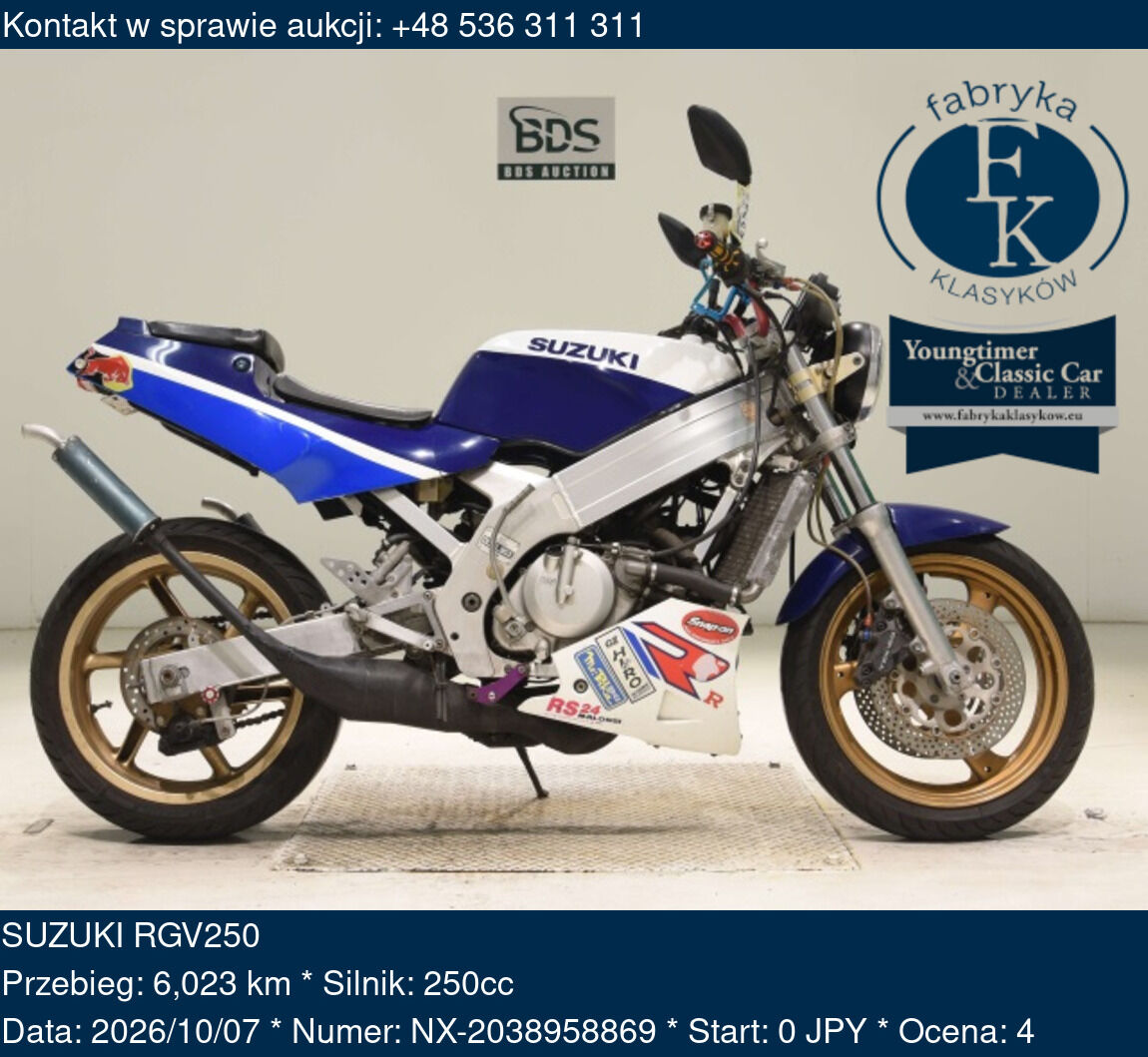 SUZUKI RGV250  - zdjęcie 2