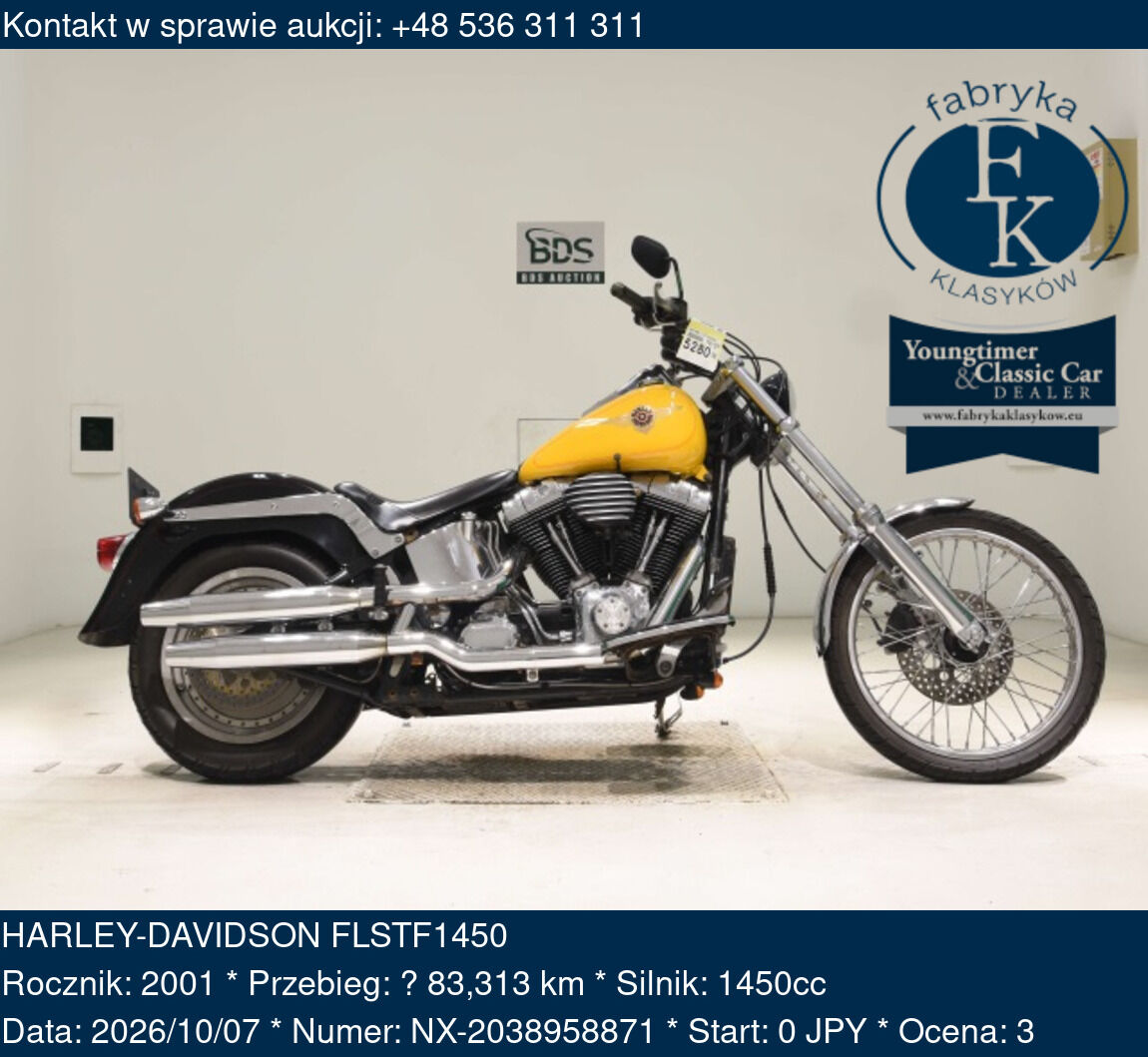 HARLEY-DAVIDSON FLSTF1450 2001 - zdjęcie 2