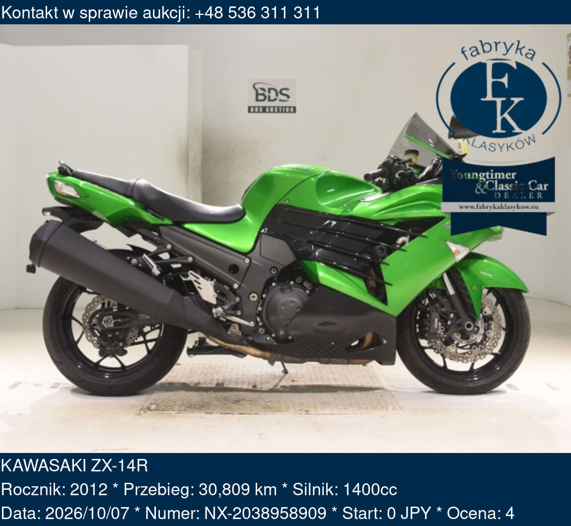 KAWASAKI ZX-14R 2012 - zdjęcie 2